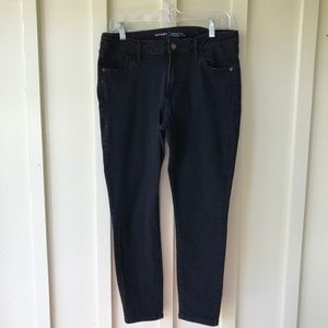Old Navy Rockstar Black Skinny Jeans